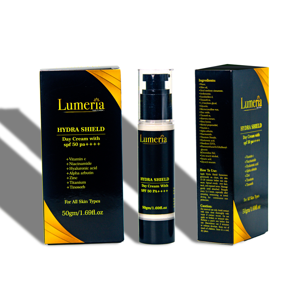 Lumeria HYDRA SHIELD Day Cream with SPF 50 PA++++ - View 3